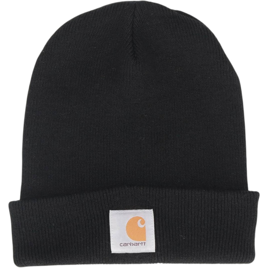 Carhartt Knit Beanie, Made in Canada, One Size Fits Most acrylic black type Vintage Second Hand