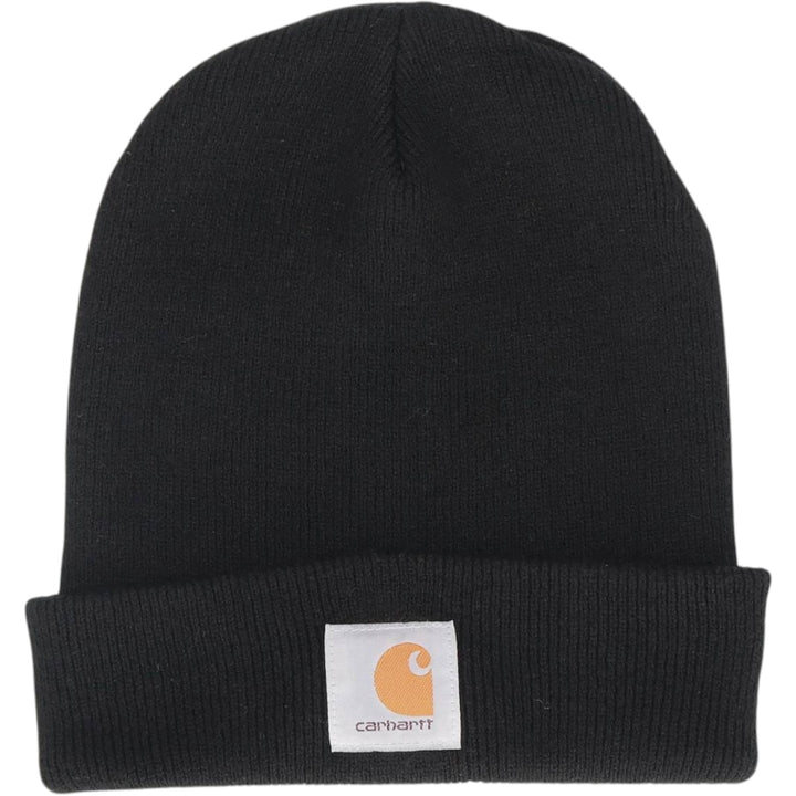 Carhartt Knit Beanie, Made in Canada, One Size Fits Most acrylic black type Vintage Second Hand