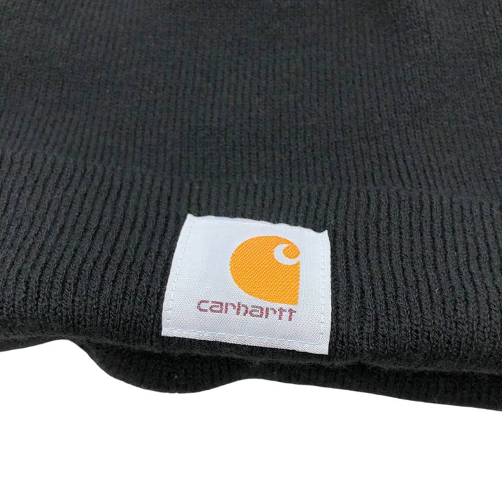 Carhartt Knit Beanie, Made in Canada, One Size Fits Most acrylic black type Vintage Second Hand