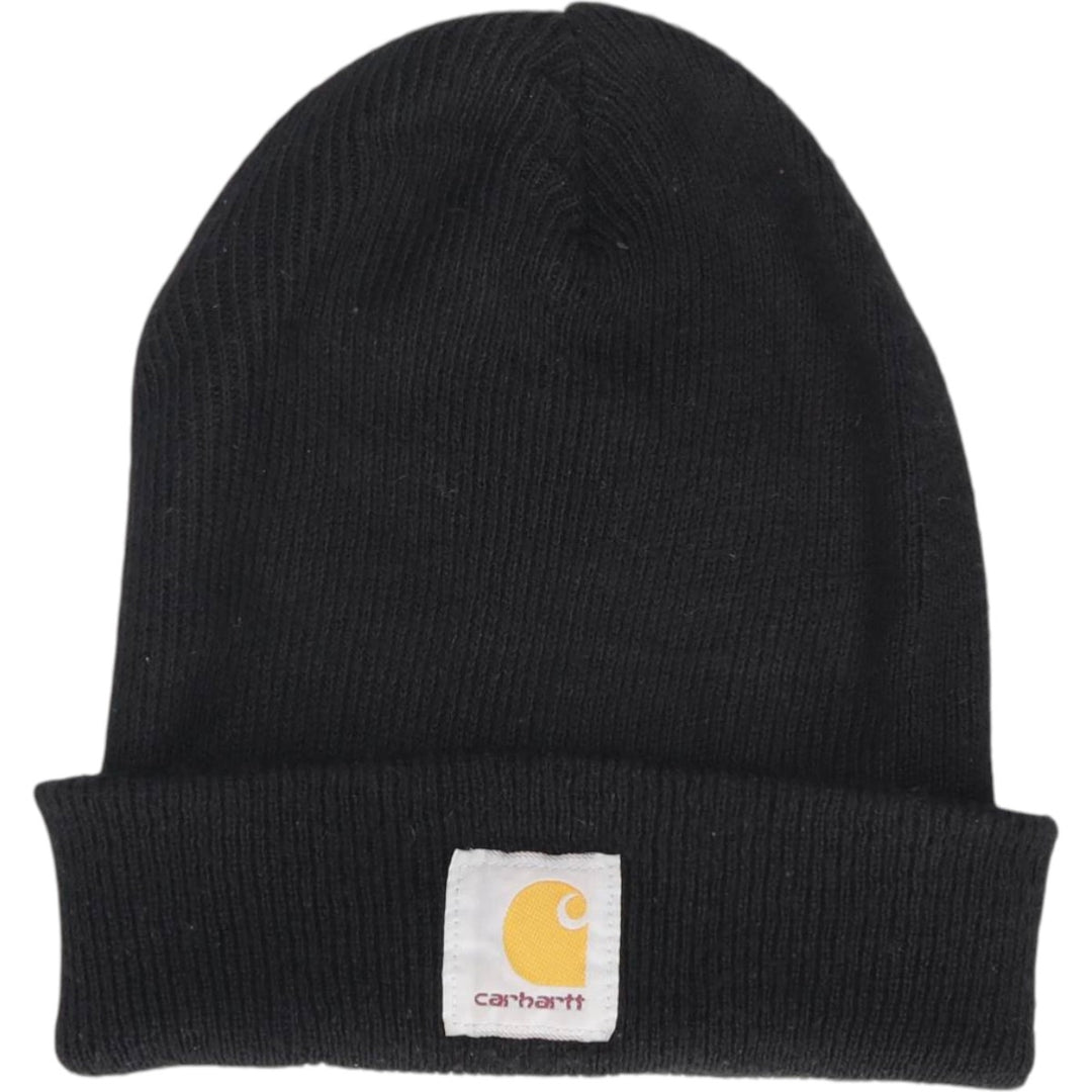 Carhartt Knit Beanie, Made in Canada, One Size Fits Most acrylic black type Vintage Second Hand