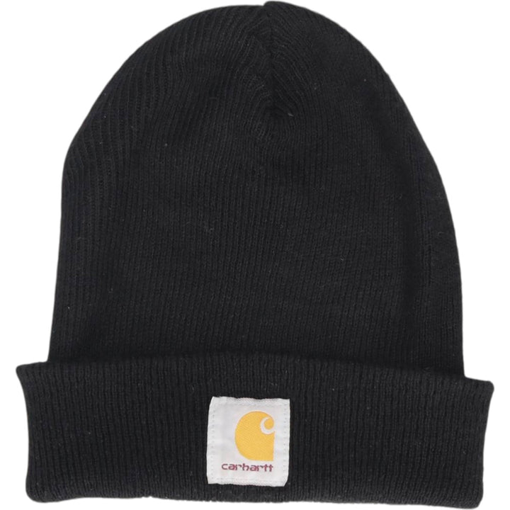 Carhartt Knit Beanie, Made in Canada, One Size Fits Most acrylic black type Vintage Second Hand