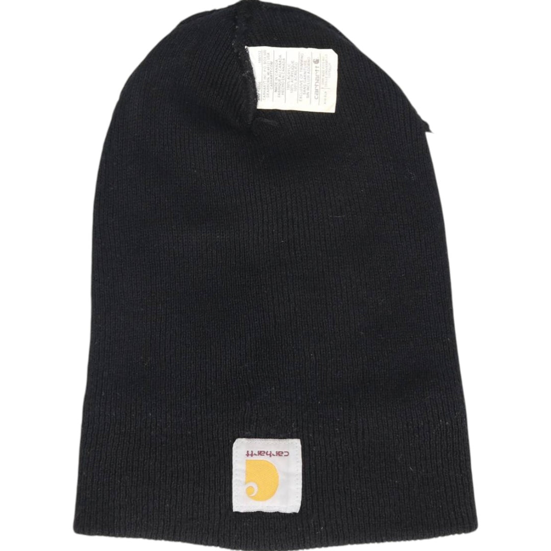Carhartt Knit Beanie, Made in Canada, One Size Fits Most acrylic black type Vintage Second Hand