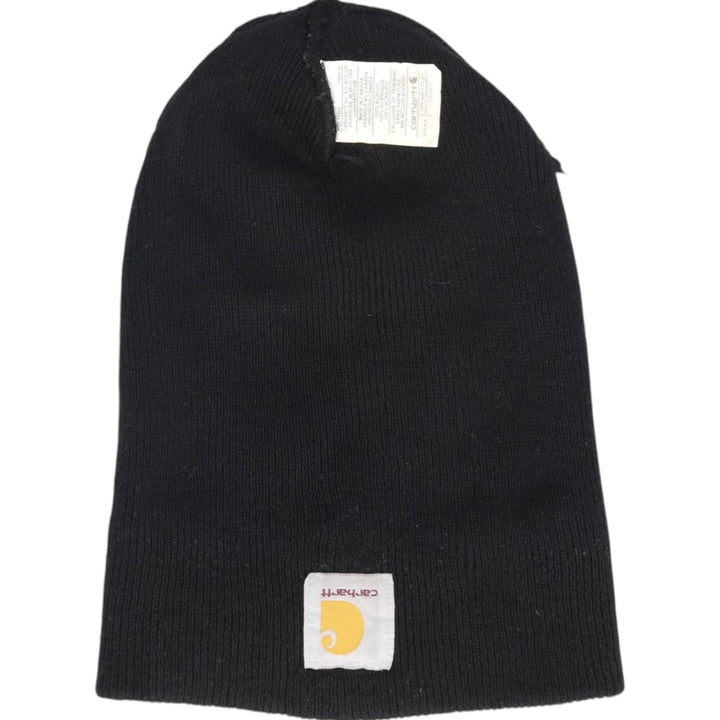 Carhartt Knit Beanie, Made in Canada, One Size Fits Most acrylic black type Vintage Second Hand
