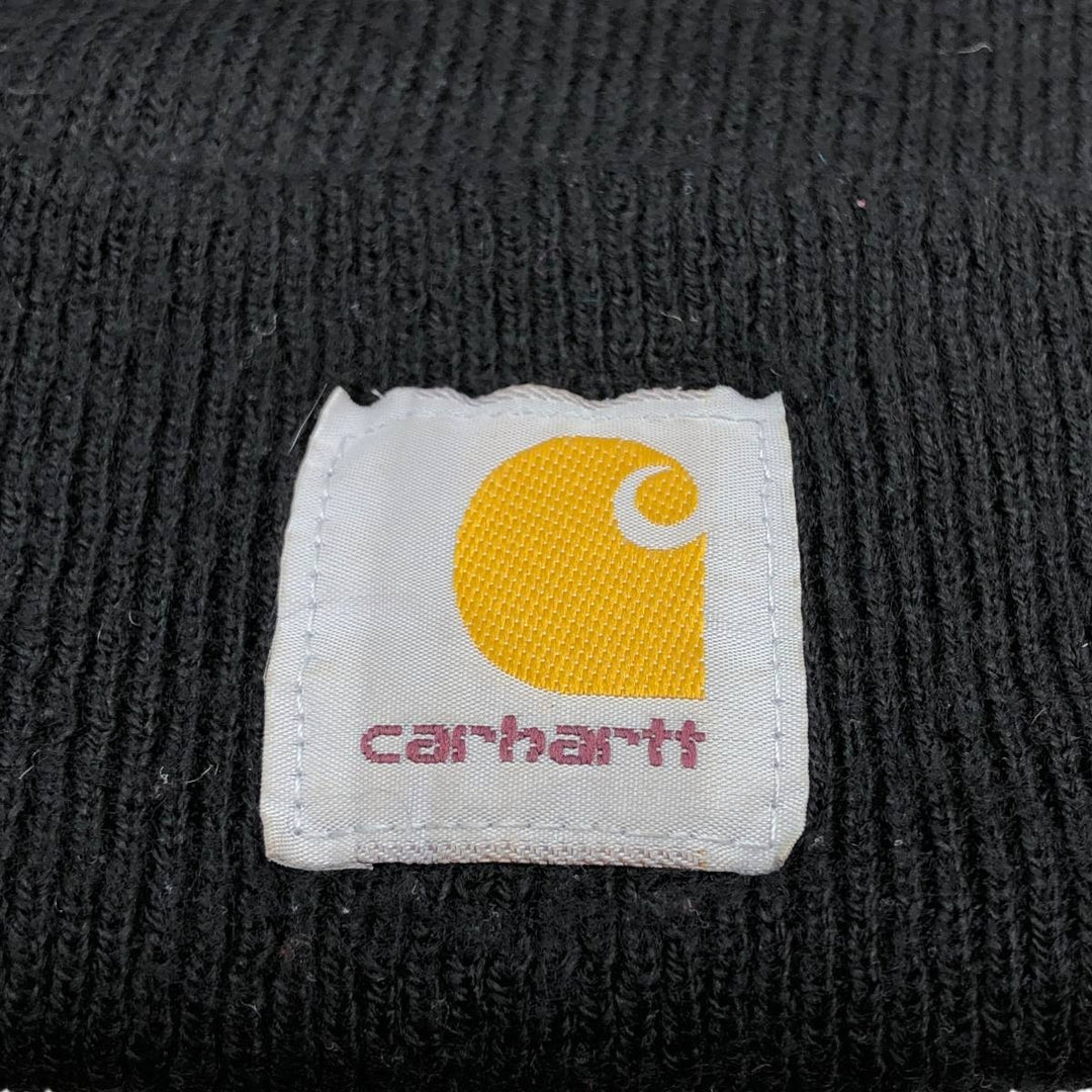 Carhartt Knit Beanie, Made in Canada, One Size Fits Most acrylic black type Vintage Second Hand