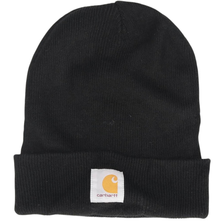 Carhartt Knit Beanie, Made in Canada, One Size Fits Most acrylic black type Vintage Second Hand