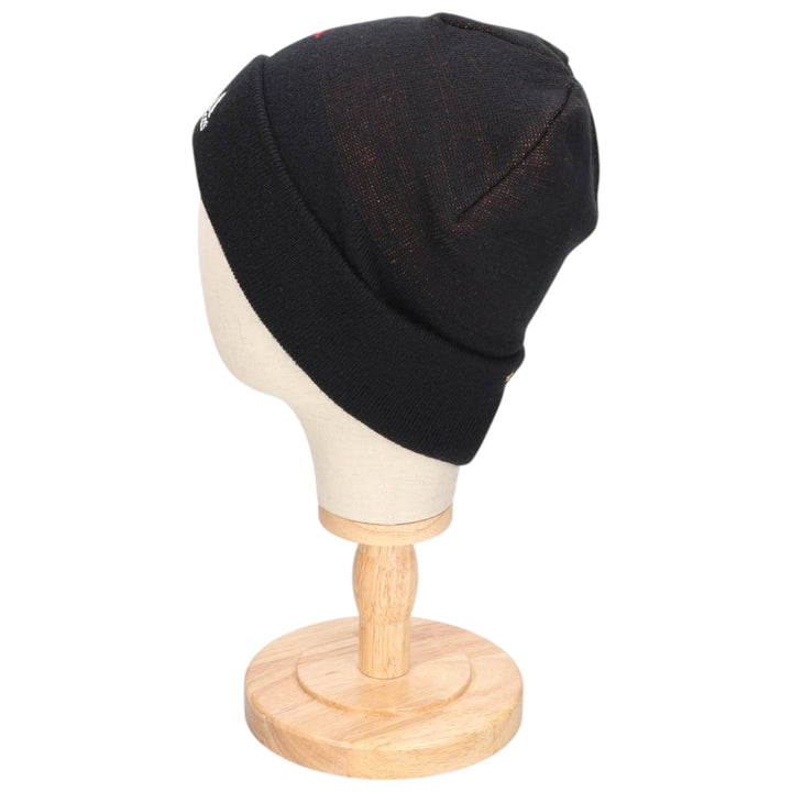 2000'S Adidas German Football Association knit beanie, one size fits all acrylic black type Vintage Second Hand