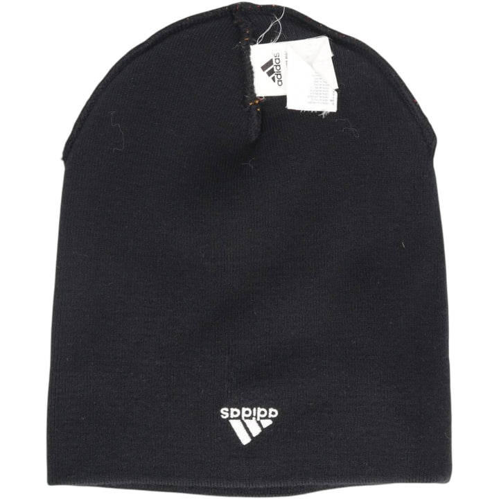 2000'S Adidas German Football Association knit beanie, one size fits all acrylic black type Vintage Second Hand