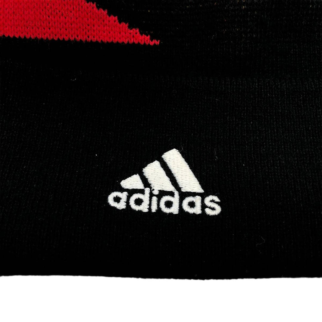 2000'S Adidas German Football Association knit beanie, one size fits all acrylic black type Vintage Second Hand