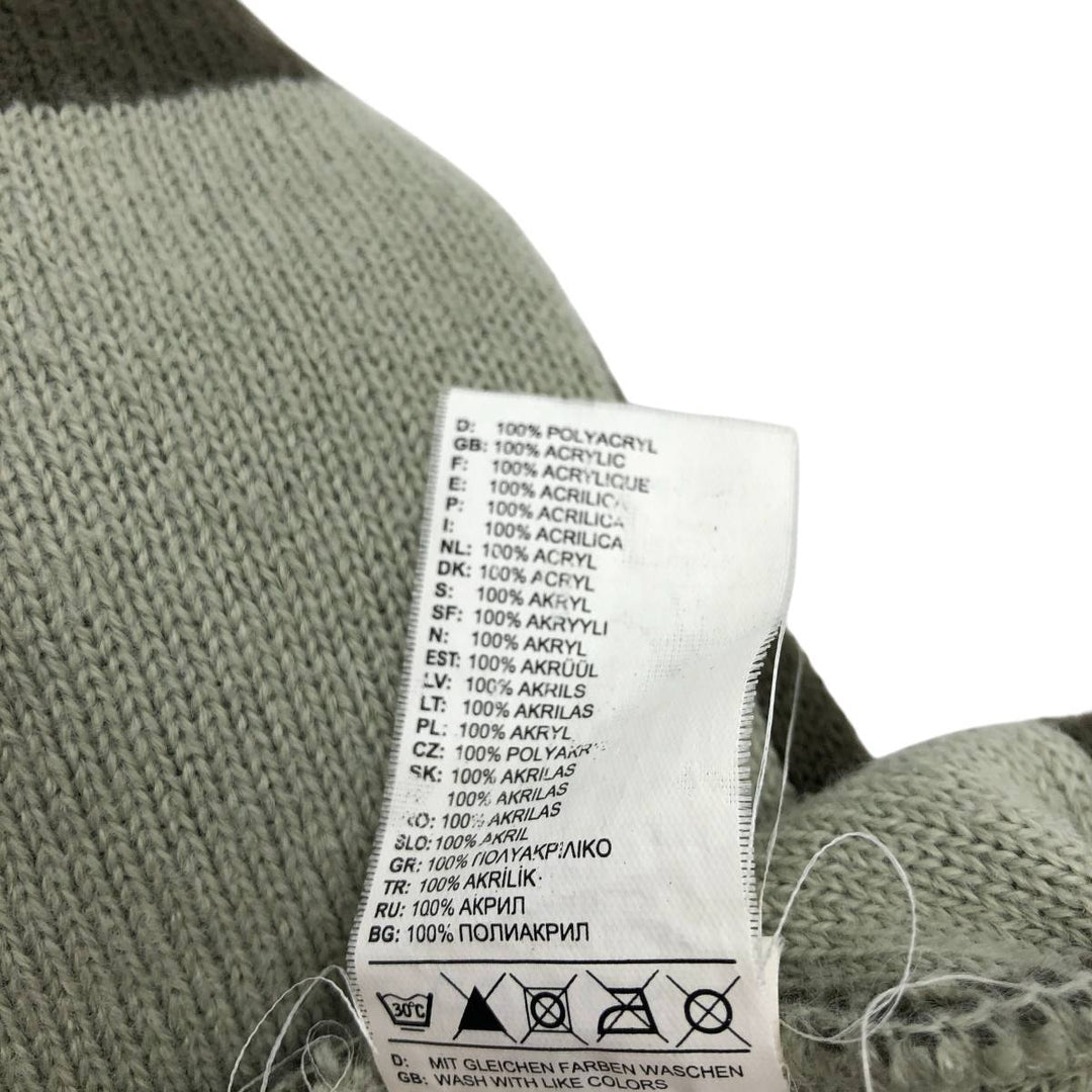 2000'S adidas MLB New York Yankees knit beanie, one size fits most acrylic Khaki type Vintage Second Hand