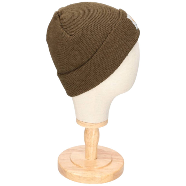 Carhartt Knit Beanie, Made in Canada, One Size Fits Most acrylic Khaki type Vintage Second Hand