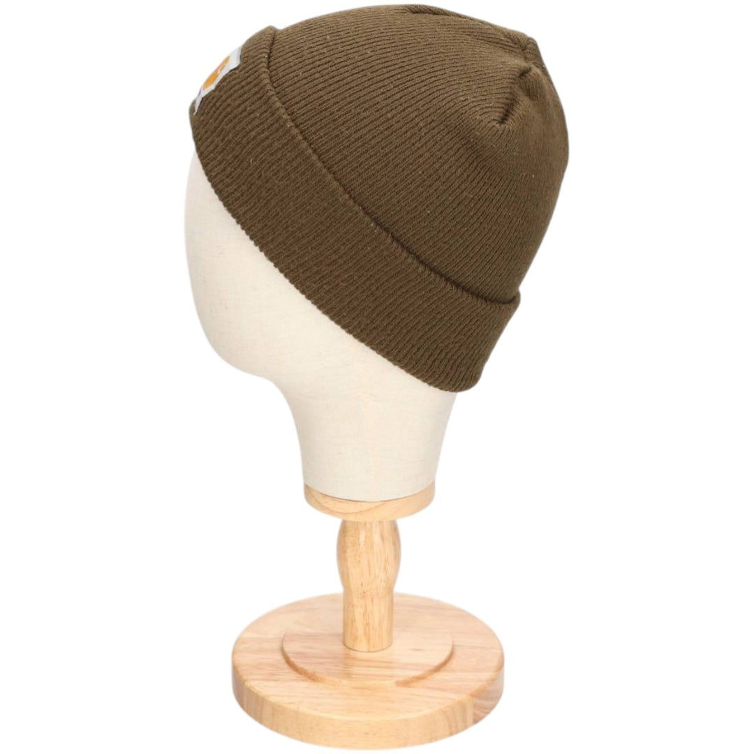 Carhartt Knit Beanie, Made in Canada, One Size Fits Most acrylic Khaki type Vintage Second Hand