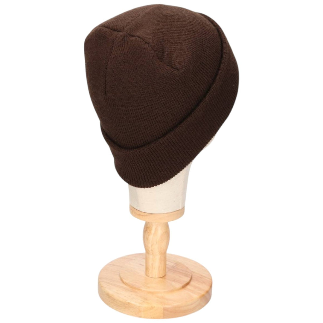 2000'S Carhartt Knit Beanie, Made in USA, One Size Fits Most acrylic brown type Vintage Second Hand