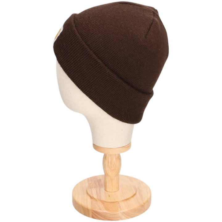 2000'S Carhartt Knit Beanie, Made in USA, One Size Fits Most acrylic brown type Vintage Second Hand