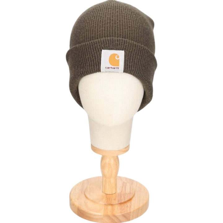 Carhartt Knit Beanie, Made in Canada, One Size Fits Most acrylic Green type dark green Vintage Second Hand