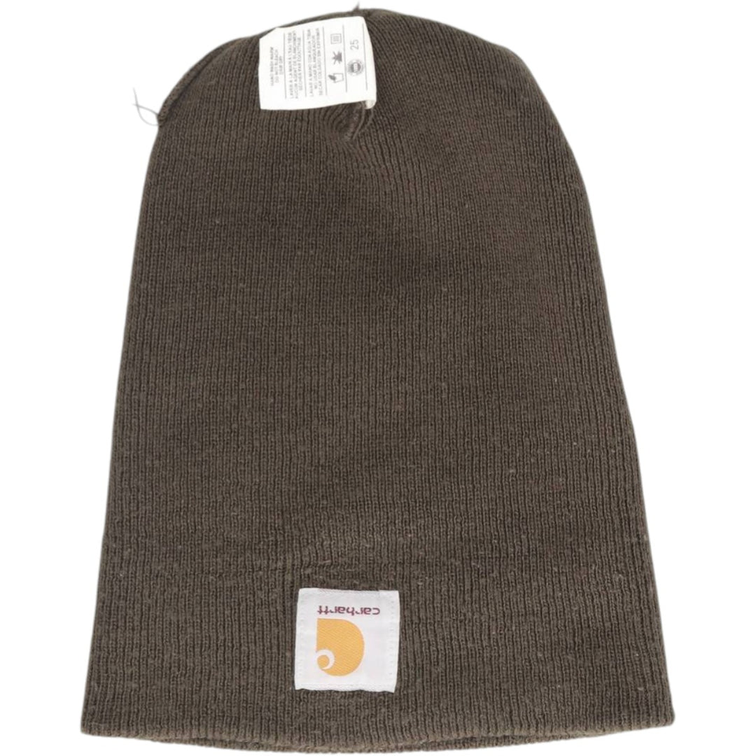 Carhartt Knit Beanie, Made in Canada, One Size Fits Most acrylic Green type dark green Vintage Second Hand