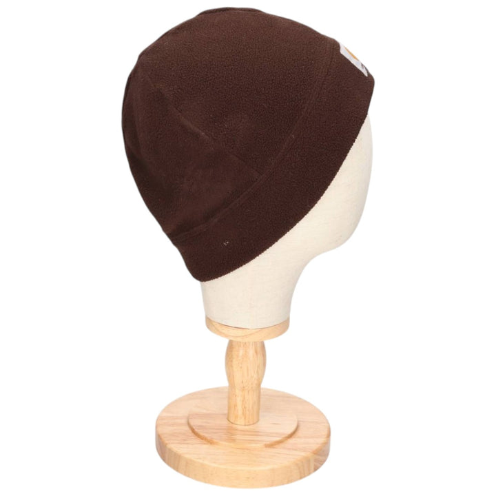 Carhartt knit beanie, one size fits all polyester brown type Vintage Second Hand