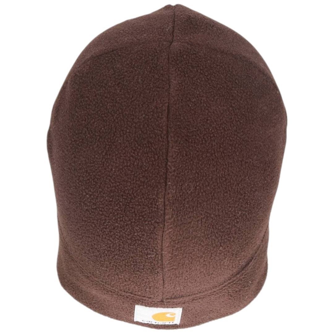 Carhartt knit beanie, one size fits all polyester brown type Vintage Second Hand