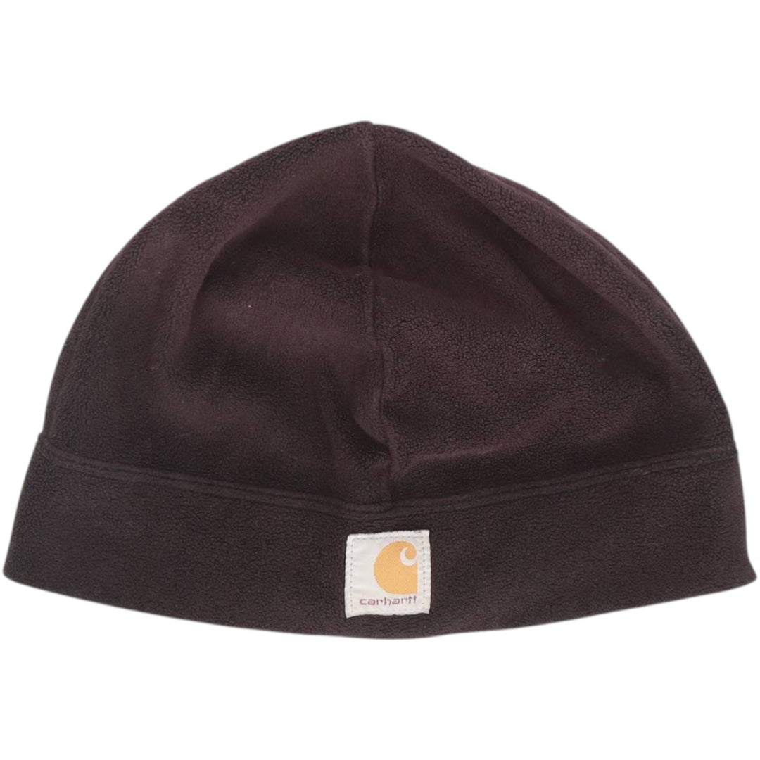 Carhartt knit beanie, one size fits all polyester Charcoal Vintage Second Hand