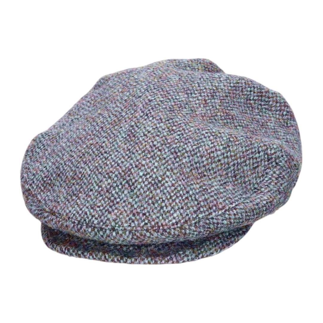Glencroft Harris Tweed Hunting Cap, Made in England, One Size Fits All unclear gray type Vintage Second Hand