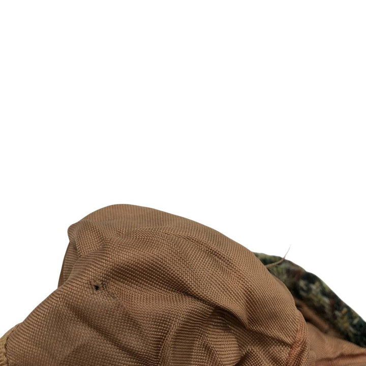 Harris Tweed Color Nep Check Pattern Houndstooth Pattern Hunting Cap, Men's Size XL unclear Khaki type Vintage Second Hand