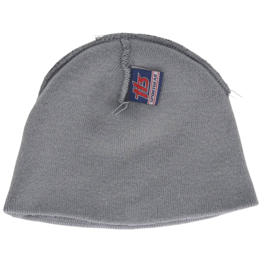 2000'S SPORTGEAR MONSTER GARAGE Fire Pattern Knit Beanie (One Size Fits All) acrylic black type Vintage Second Hand