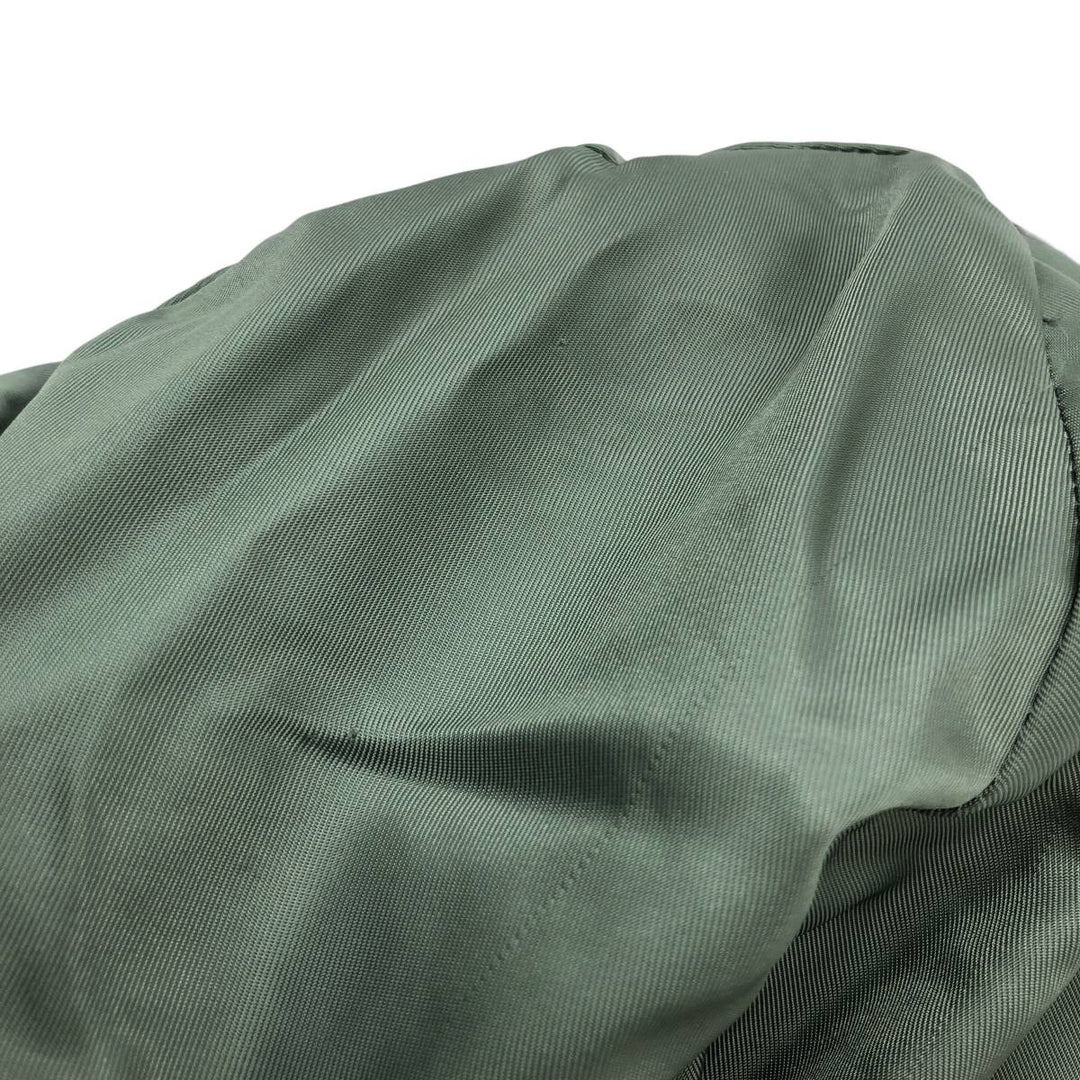 B-9B Military Flight Cap (Free Size) unclear Khaki type sage green Vintage Second Hand