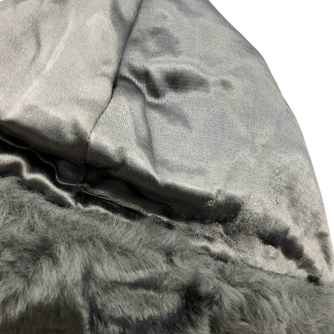 B-9B Military Flight Cap (Free Size) unclear Khaki type sage green Vintage Second Hand