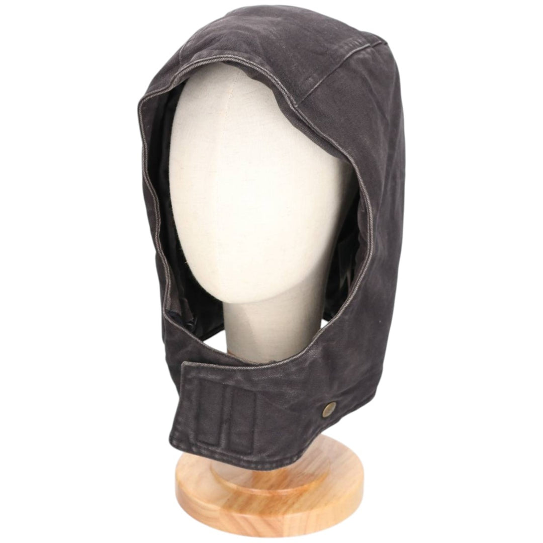 Carhartt Duck Padded Hood (One Size Fits Most) cotton black type Vintage Second Hand