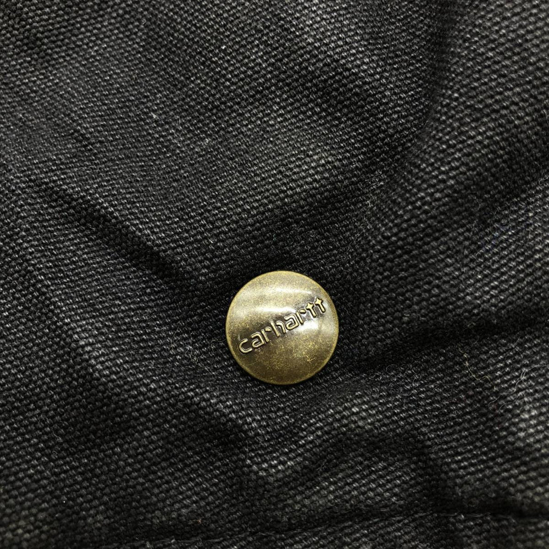 Carhartt Duck Padded Hood (One Size Fits Most) cotton black type Vintage Second Hand
