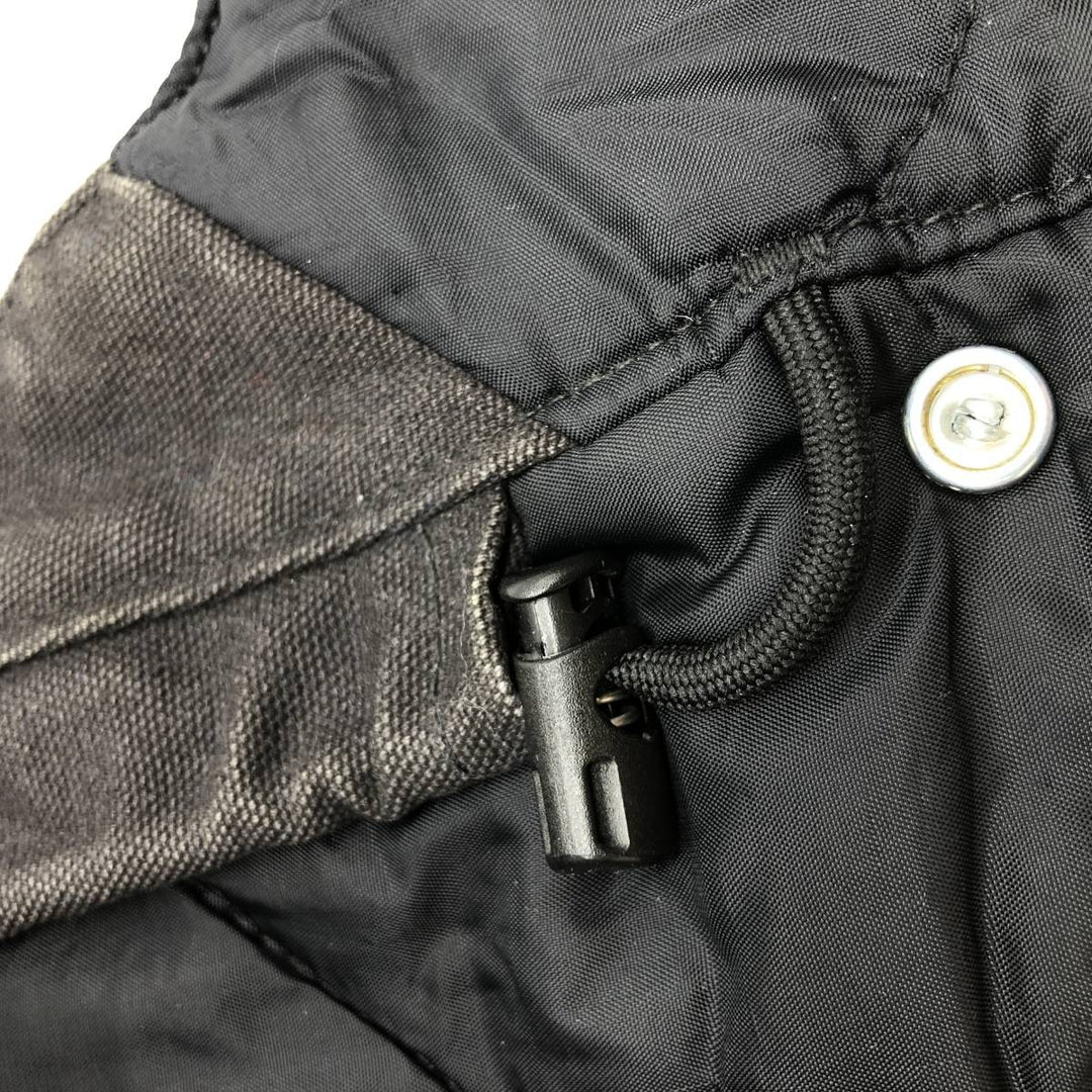 Carhartt Duck Padded Hood (One Size Fits Most) cotton black type Vintage Second Hand