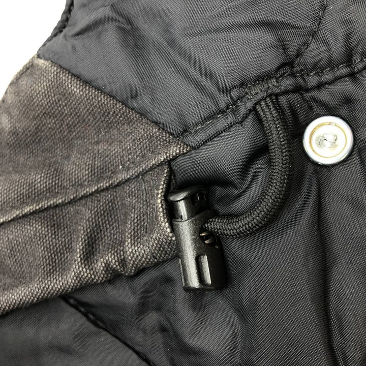 Carhartt Duck Padded Hood (One Size Fits Most) cotton black type Vintage Second Hand