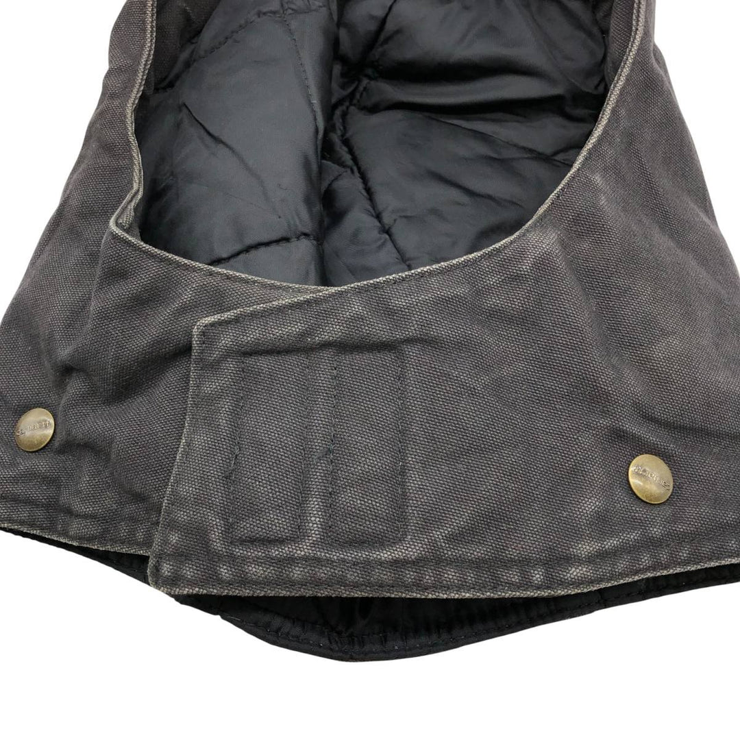 Carhartt Duck Padded Hood (One Size Fits Most) cotton black type Vintage Second Hand