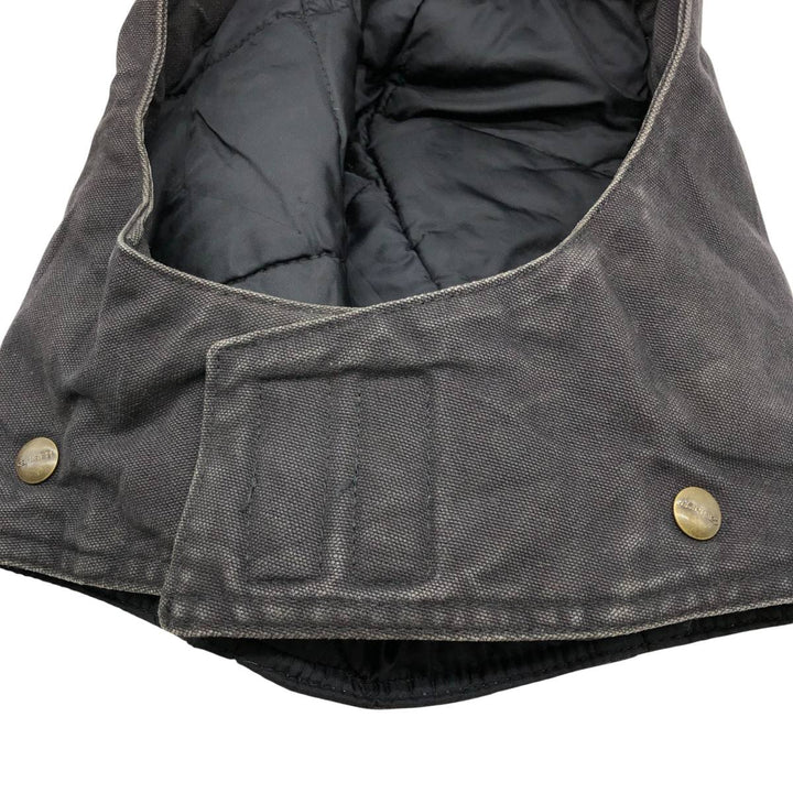 Carhartt Duck Padded Hood (One Size Fits Most) cotton black type Vintage Second Hand