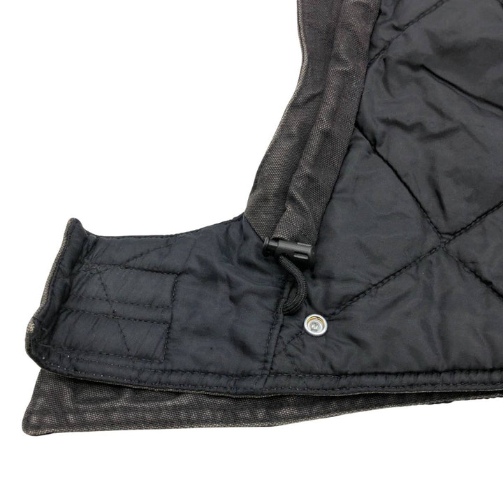 Carhartt Duck Padded Hood (One Size Fits Most) cotton black type Vintage Second Hand