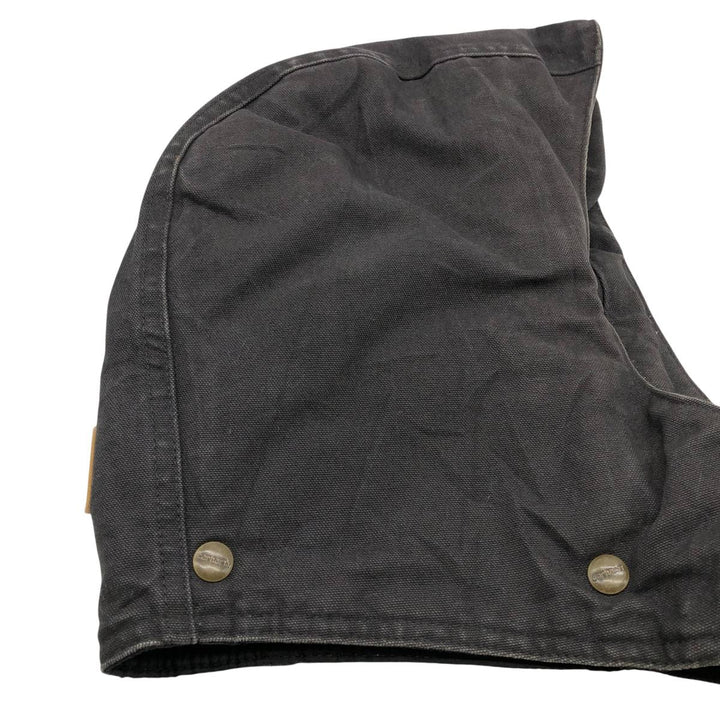 Carhartt Duck Padded Hood (One Size Fits Most) cotton black type Vintage Second Hand