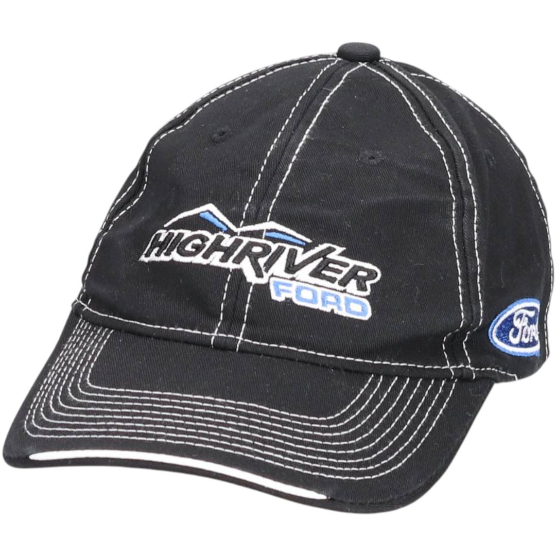 HIGHRIVER FORD High River Ford Advertising Baseball Cap, Free Size (Advising) cotton black type Vintage Second Hand