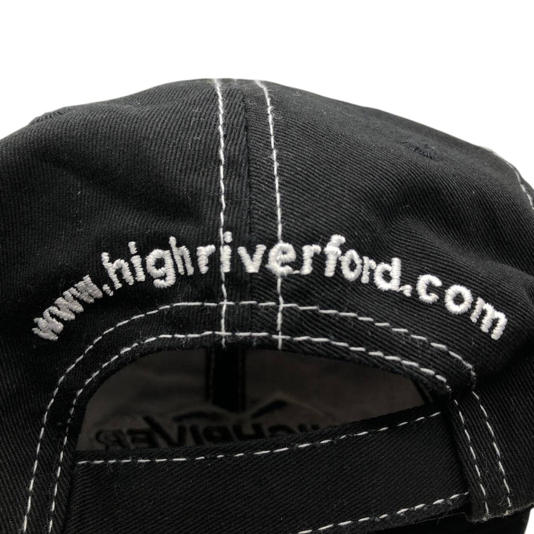 HIGHRIVER FORD High River Ford Advertising Baseball Cap, Free Size (Advising) cotton black type Vintage Second Hand