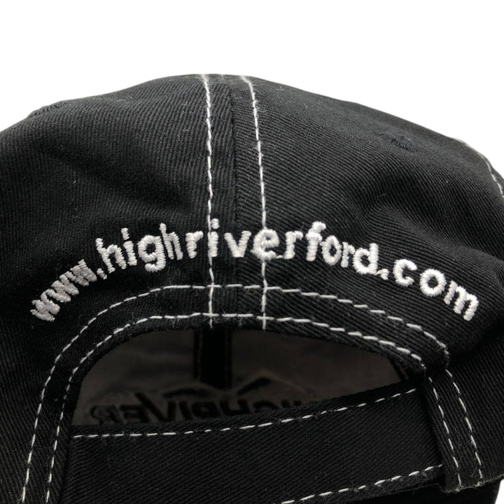 HIGHRIVER FORD High River Ford Advertising Baseball Cap, Free Size (Advising) cotton black type Vintage Second Hand