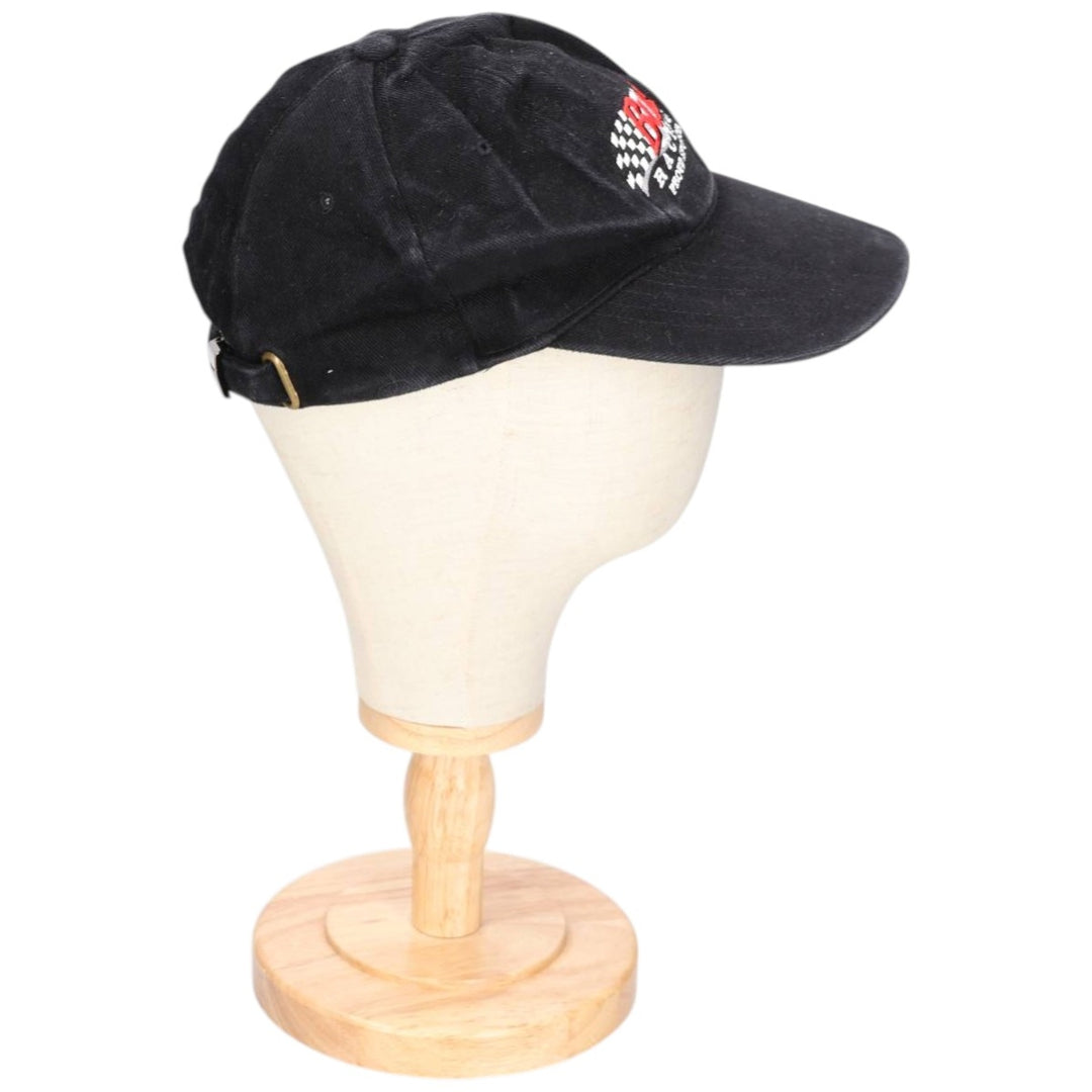 BUDWEISER Advertising Racing Cap (One Size Fits All) unclear black type Vintage Second Hand