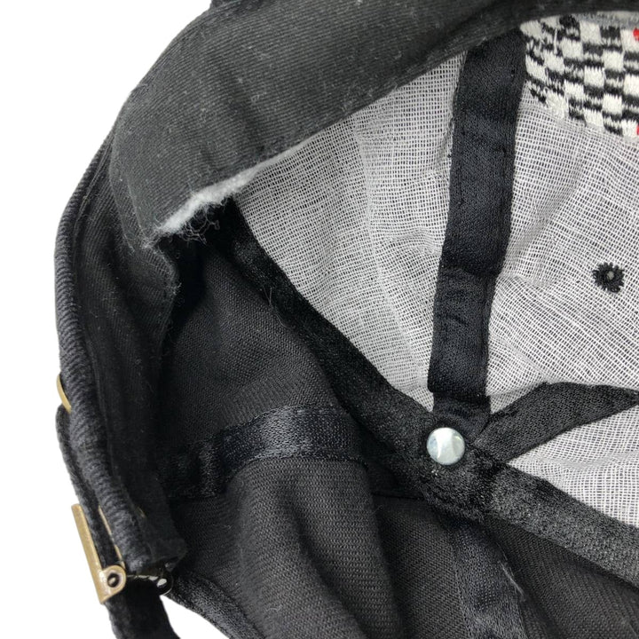 BUDWEISER Advertising Racing Cap (One Size Fits All) unclear black type Vintage Second Hand