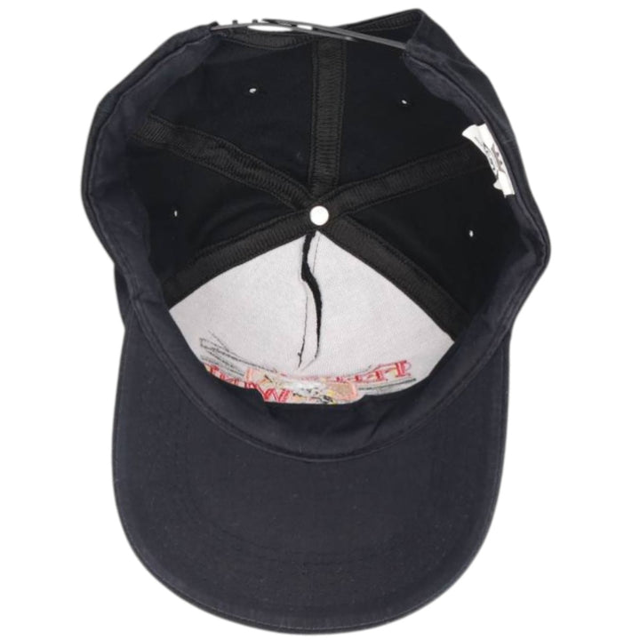 CAPSMITH, INC. Trucker Cap with Eagle Pattern, Motorcycle Baseball Cap, One Size Fits Most polyester black type Vintage Second Hand