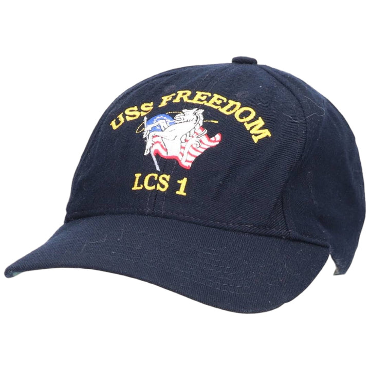 90'S - Vintage THE CORPS Stars and Stripes Military Baseball Cap, Made in USA, One Size Fits All unclear black type Vintage Second Hand