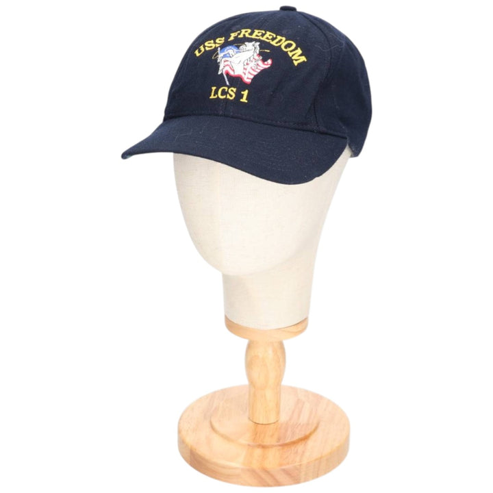 90'S - Vintage THE CORPS Stars and Stripes Military Baseball Cap, Made in USA, One Size Fits All unclear black type Vintage Second Hand