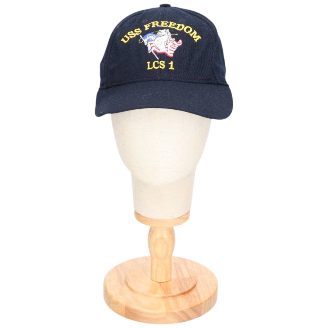 90'S - Vintage THE CORPS Stars and Stripes Military Baseball Cap, Made in USA, One Size Fits All unclear black type Vintage Second Hand