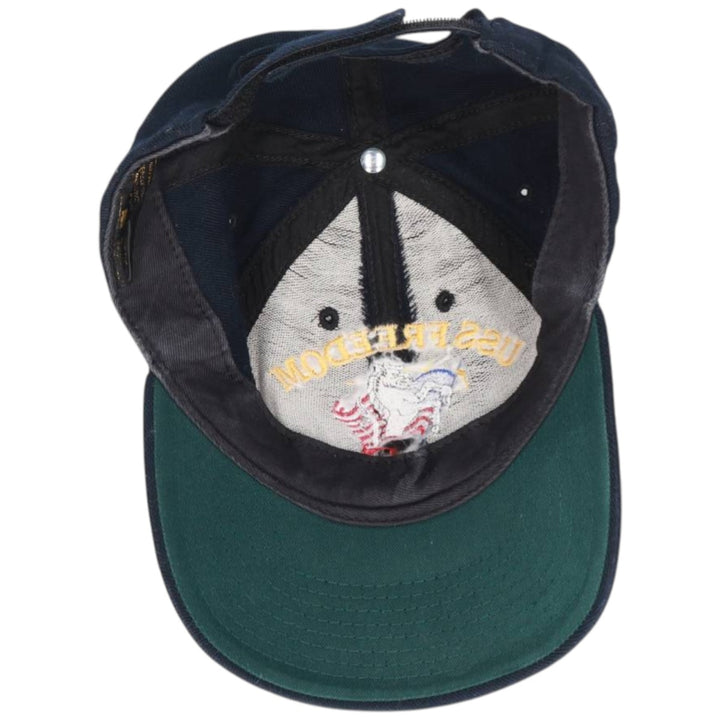 90'S - Vintage THE CORPS Stars and Stripes Military Baseball Cap, Made in USA, One Size Fits All unclear black type Vintage Second Hand