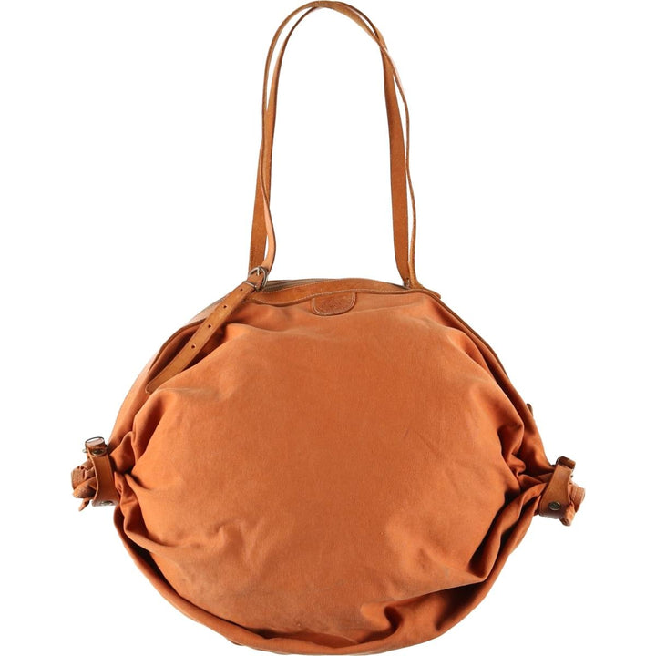 ILBISONTE Candy Bag Shoulder Bag Made in Italy genuine leather brown type Vintage Second Hand