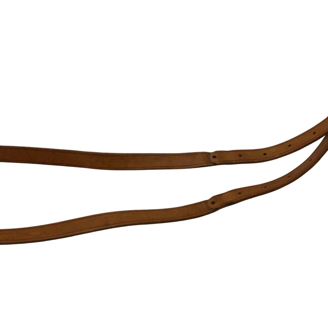 ILBISONTE Candy Bag Shoulder Bag Made in Italy genuine leather brown type Vintage Second Hand