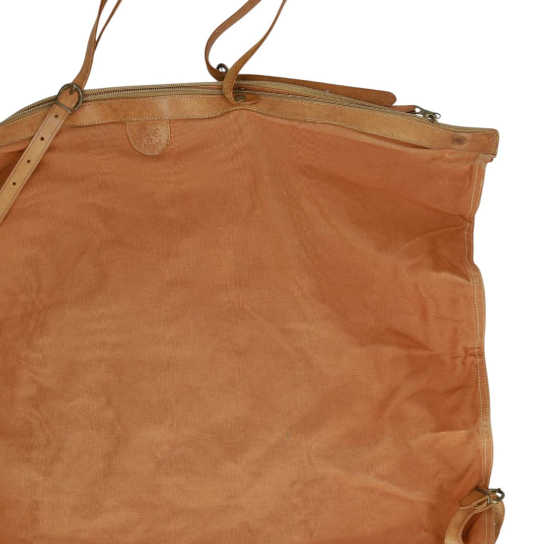 ILBISONTE Candy Bag Shoulder Bag Made in Italy genuine leather brown type Vintage Second Hand