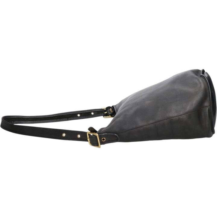 90'S Coach Old Coach Shoulder Bag Vintage genuine leather black type Vintage Second Hand