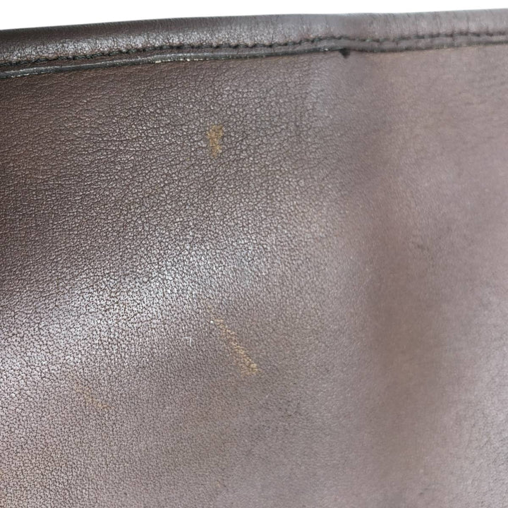 90'S Coach Old Coach Shoulder Bag, Made in USA, Vintage genuine leather brown type Vintage Second Hand
